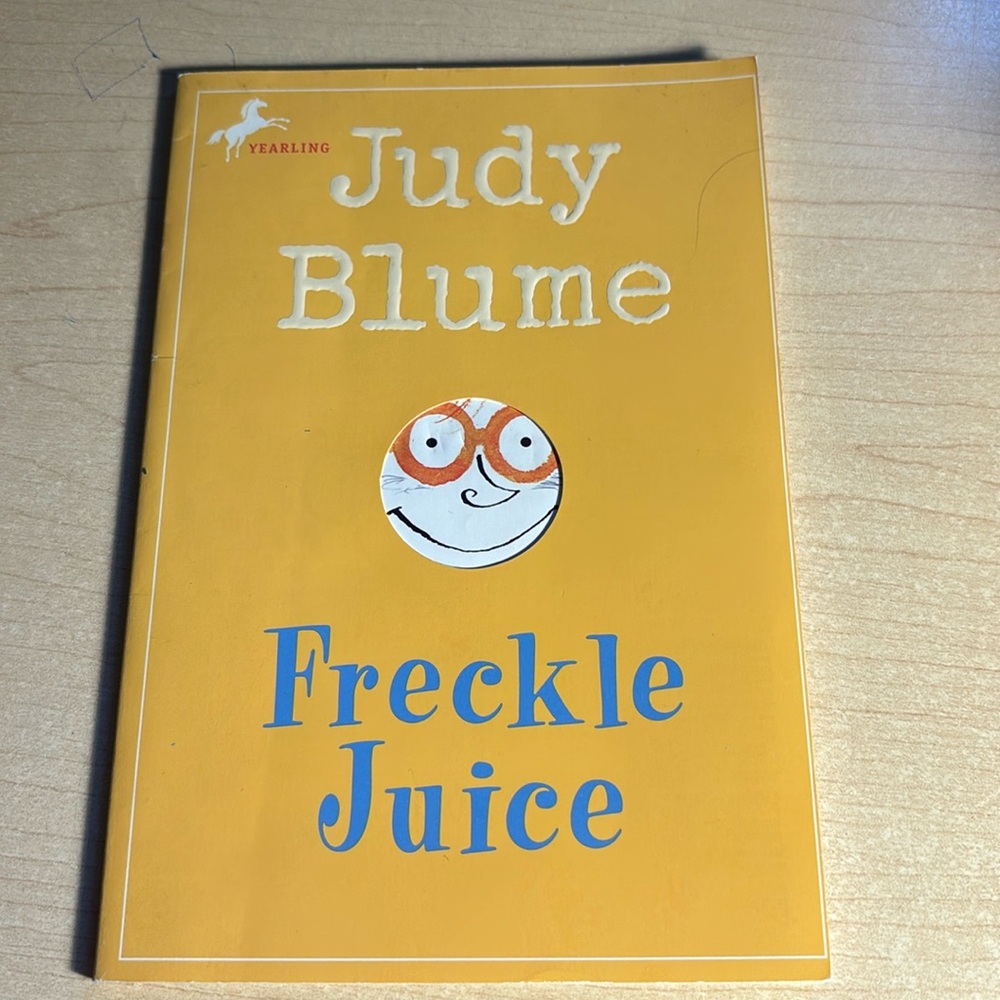 Judy Blume Freckle Juice softcover